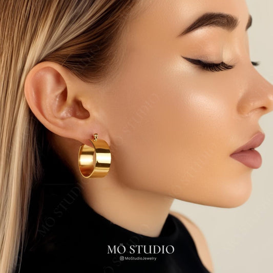 Large Hoop Earrings