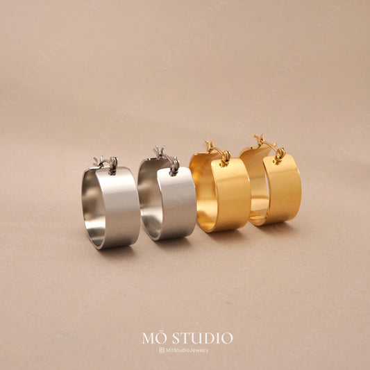 Large Hoop Earrings